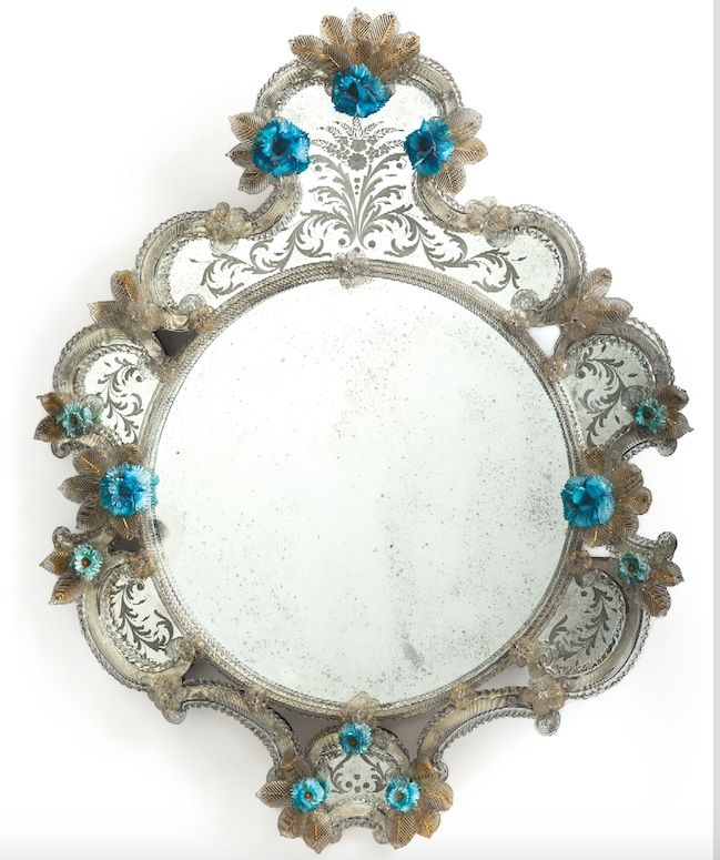 Antiqued mirror