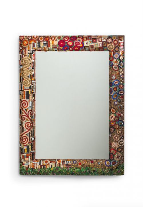 Specchio omaggio a Klimt
