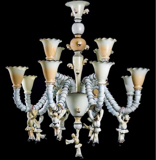 Pulcinella chandelier