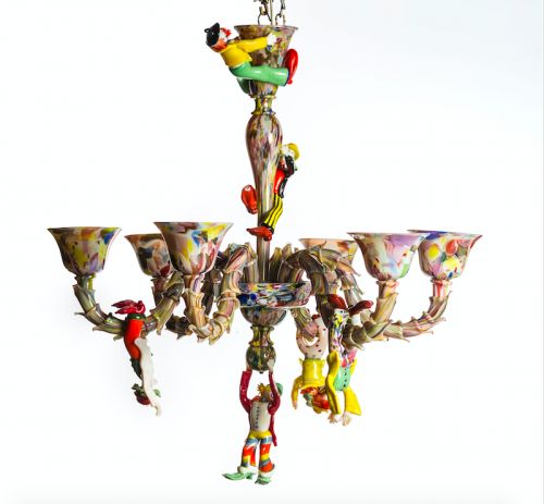 Clowns chandelier